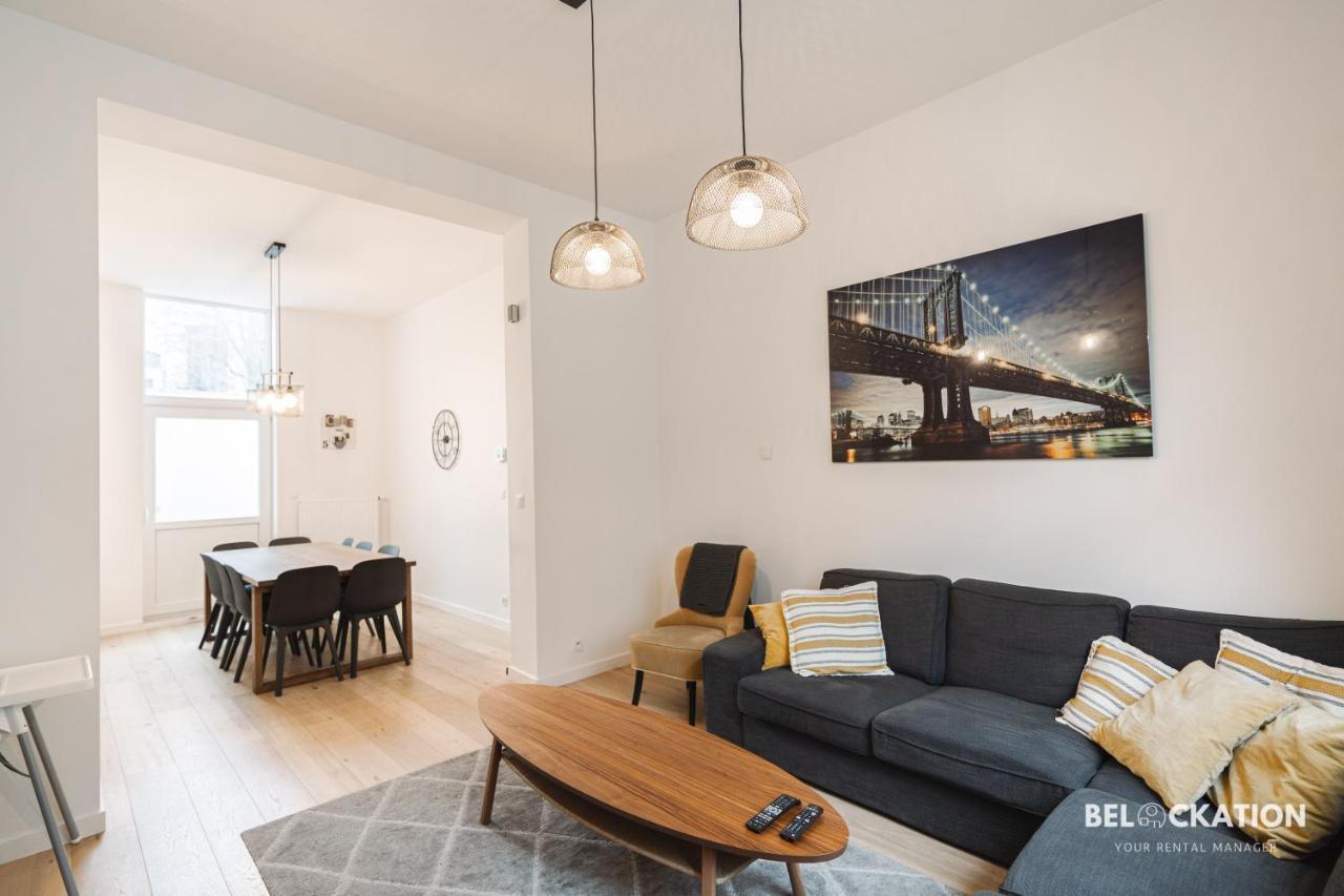 Maison Spacieuse De 6 Chambres Proche Gare Midi 브뤼셀 외부 사진